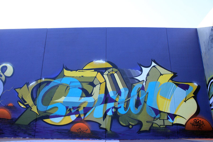 Graffiti Wall in Opladen - Photo by WORLDSTREETART - Pout, semor, opladen (2015)