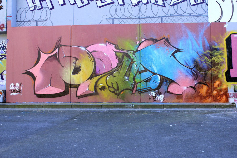 Graffiti Wall in Opladen - Photo by WORLDSTREETART - Pout, opladen, dhs (2015)