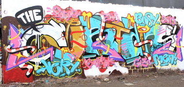 Graffiti Wall in Köln - Photo by WORLDSTREETART - thecertain, vbm (2015)