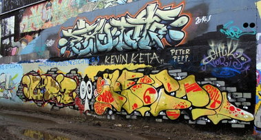 Graffiti Wall in Köln - Photo by WORLDSTREETART - hall, of, fame (2015)