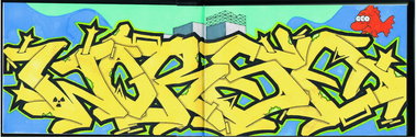 Graffiti Sketch in Flensburg - Photo by WORSE_ONE - worse, flensburg, brs (2011)