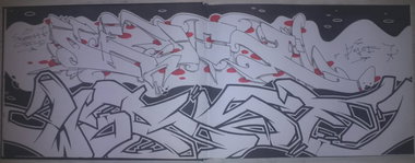 Graffiti Sketch - Photo by WORSE_ONE - worse, brs, dejoe (2013)
