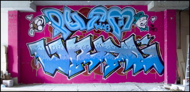 Graffiti Wall in Moscow - Photo by WRAG (2012)