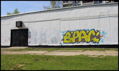 Graffiti Bombing - Photo by WRAG