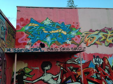 Graffiti Wall - Photo by WRITING1 - Toro, uwax (2015)