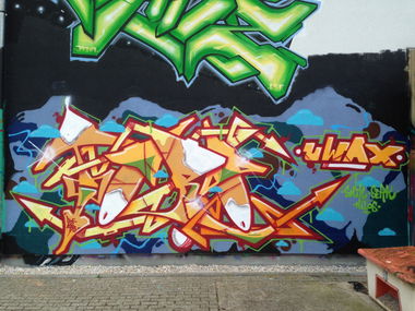 Graffiti Wall - Photo by WRITING1 - Toro, Uwax (2015)