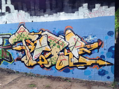 Graffiti Wall - Photo by WRITING1 - Toro, uwax, uwax (2015)