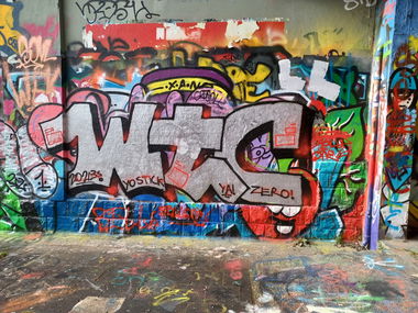 Graffiti Wall in Luxembourg - Photo by WTCrew - WTC, Zero (2023)