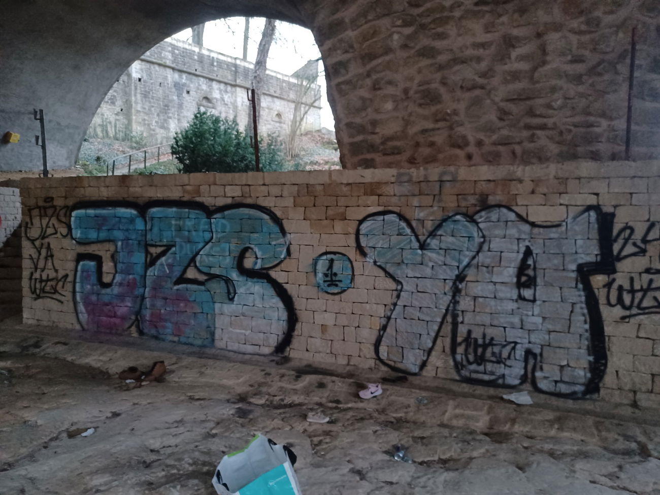 Graffiti Wall in Luxembourg - Photo by WTCrew - JZS, YA, WTC (2024)