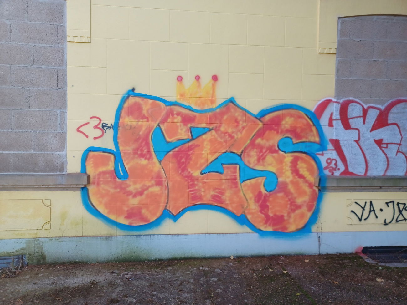 Graffiti Wall in Luxembourg - Photo by WTCrew - JZS, WTC (2024)