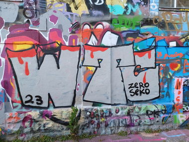 Graffiti Wall in Luxembourg - Photo by WTCrew - WTC, Zero, Seko (2023)