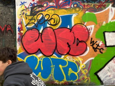 Graffiti Wall in Luxembourg - Photo by WTCrew - WTC, Zero