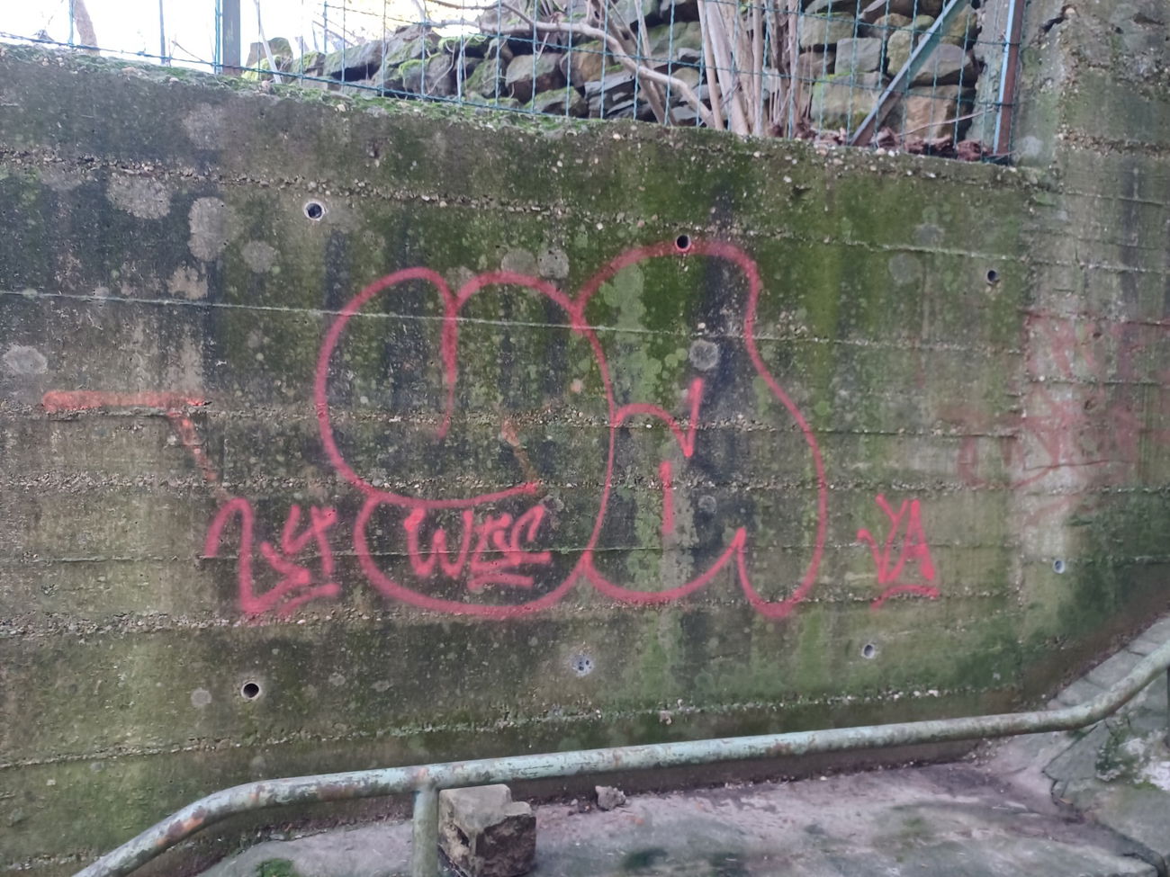 Graffiti Wall in Luxembourg - Photo by WTCrew - YA (2024)