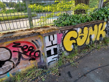 Graffiti Wall in Luxembourg - Photo by WTCrew - WTC, Seko (2021)