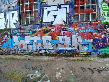 Graffiti Wall in Luxembourg - Photo by WTCrew - WTC, YA, Zero (2023)