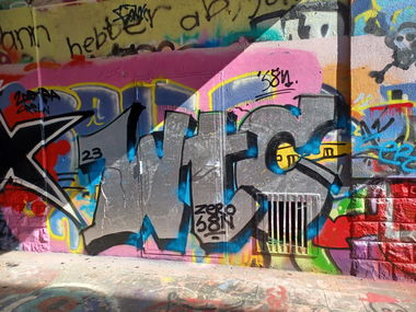 Graffiti Wall - Photo by WTCrew - WTC, Zero, 58N (2023)