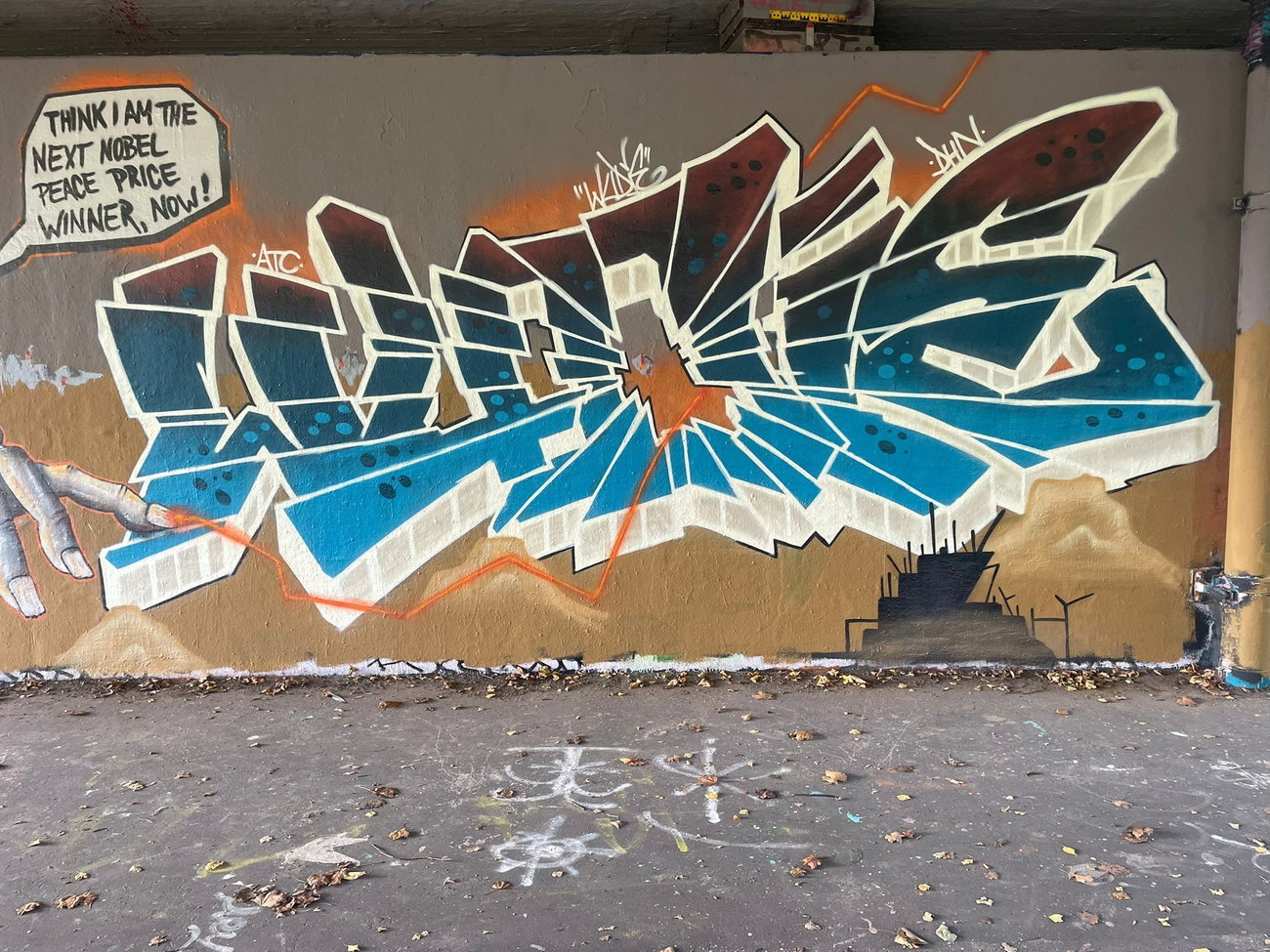 Graffiti Wall - Photo by WUDIE (2025)