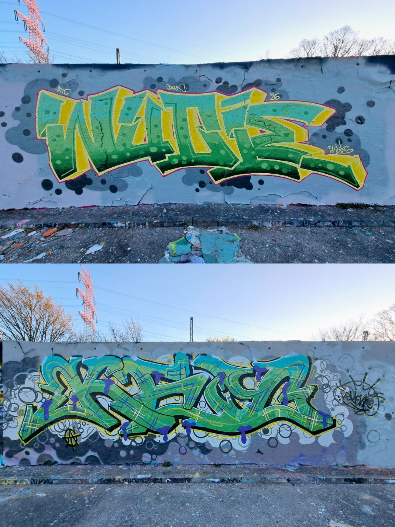 Graffiti Wall - Photo by WUDIE (2026)