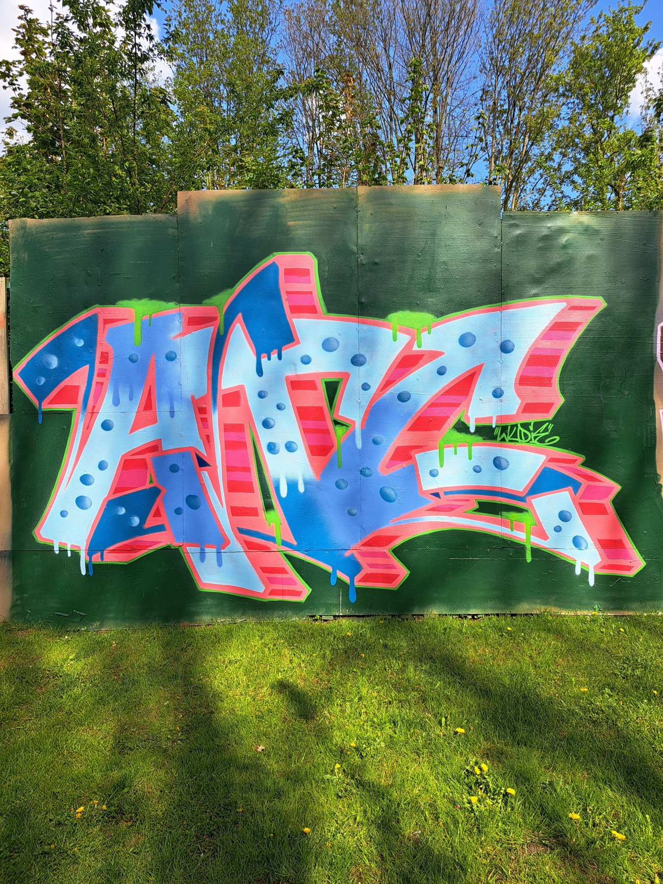Graffiti Wall - Photo by WUDIE (2026)