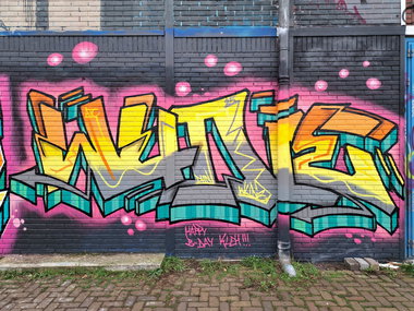 Graffiti Wall - Photo by WUDIE (2025)