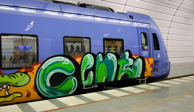 Graffiti Artwork in Malmö - Photo by WWA022 - cent, kfc