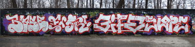 Graffiti Wall in Warsaw - Photo by WWA022 - wwa
