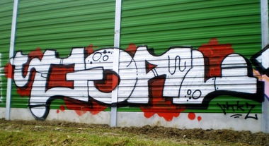 Graffiti Wall in Warsaw - Photo by WWA022