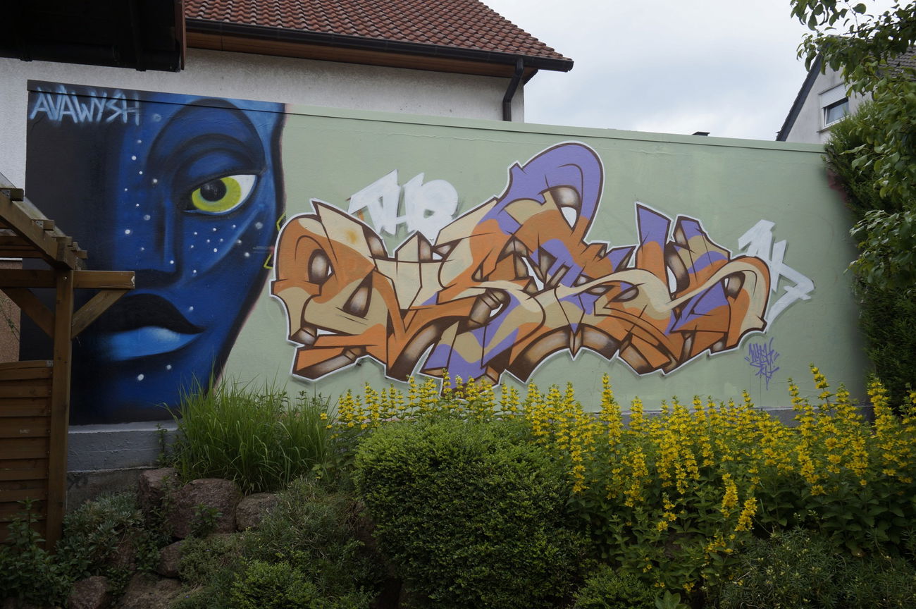 Graffiti Wall - Photo by WYSH (2014)