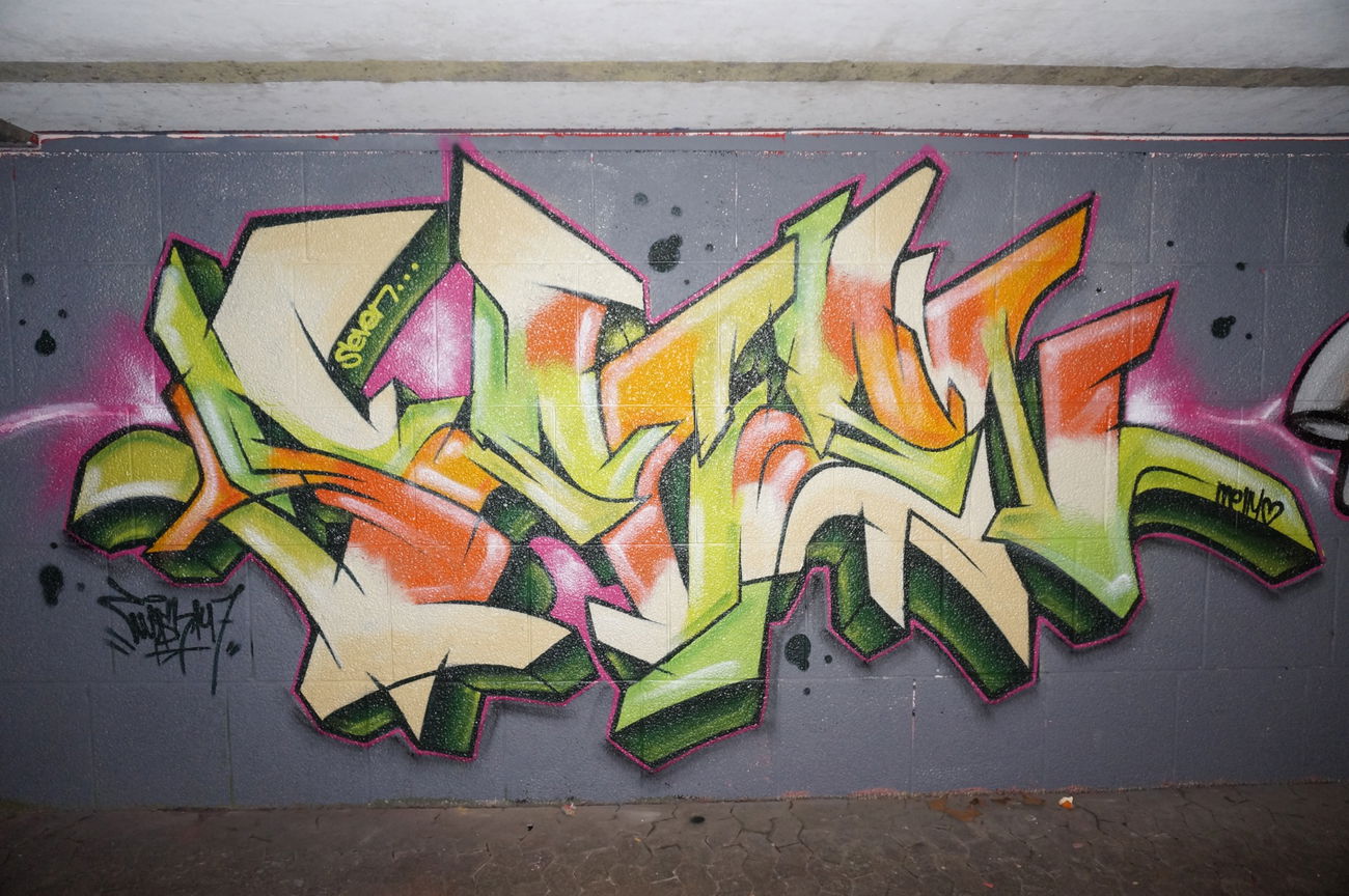 Graffiti Wall - Photo by WYSH (2015)