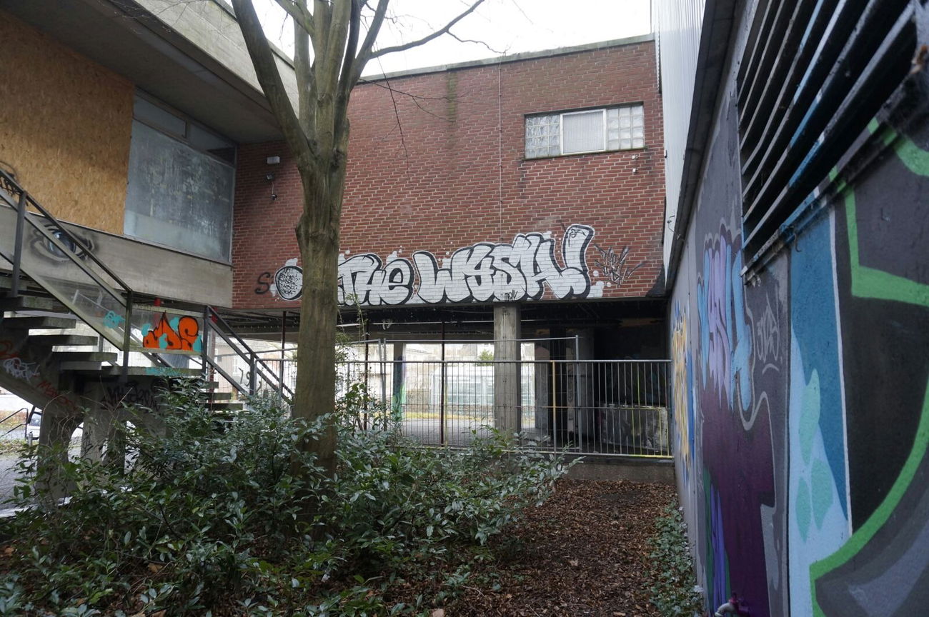 Graffiti Wall - Photo by WYSH (2015)