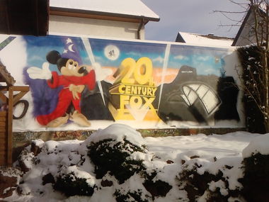 Graffiti Wall - Photo by WYSH (2014)