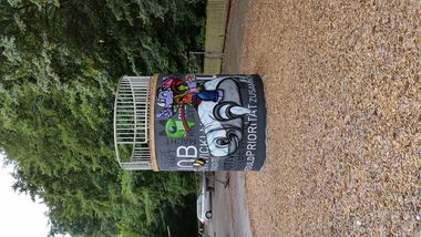 Graffiti Wall - Photo by WYSH (2015)