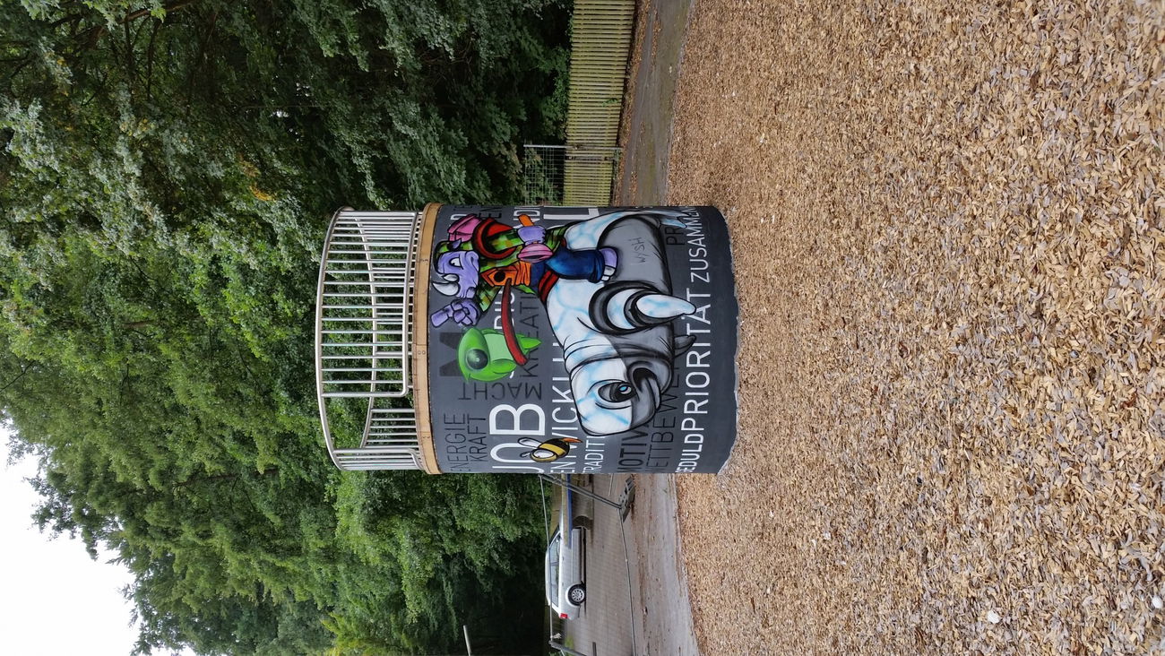 Graffiti Wall - Photo by WYSH (2015)