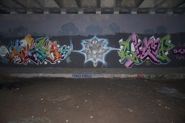 Graffiti Wall - Photo by WYSH (2016)