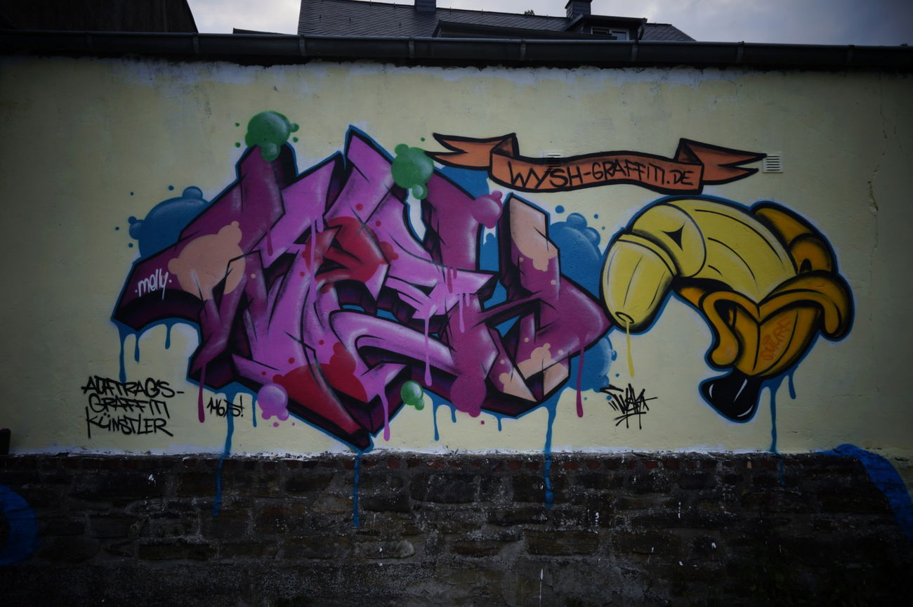 Graffiti Wall - Photo by WYSH (2015)