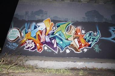 Graffiti Wall - Photo by WYSH (2016)