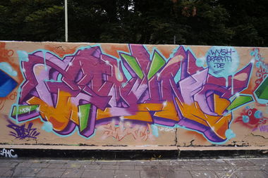 Graffiti Wall - Photo by WYSH (2015)