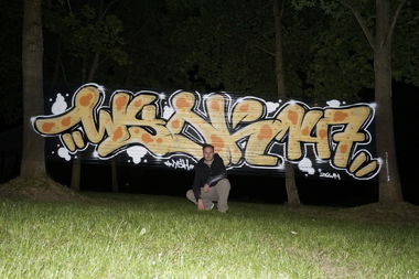 Graffiti Wall - Photo by WYSH (2014)