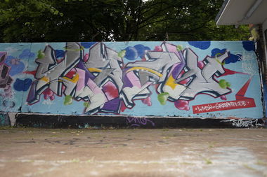 Graffiti Wall - Photo by WYSH (2015)