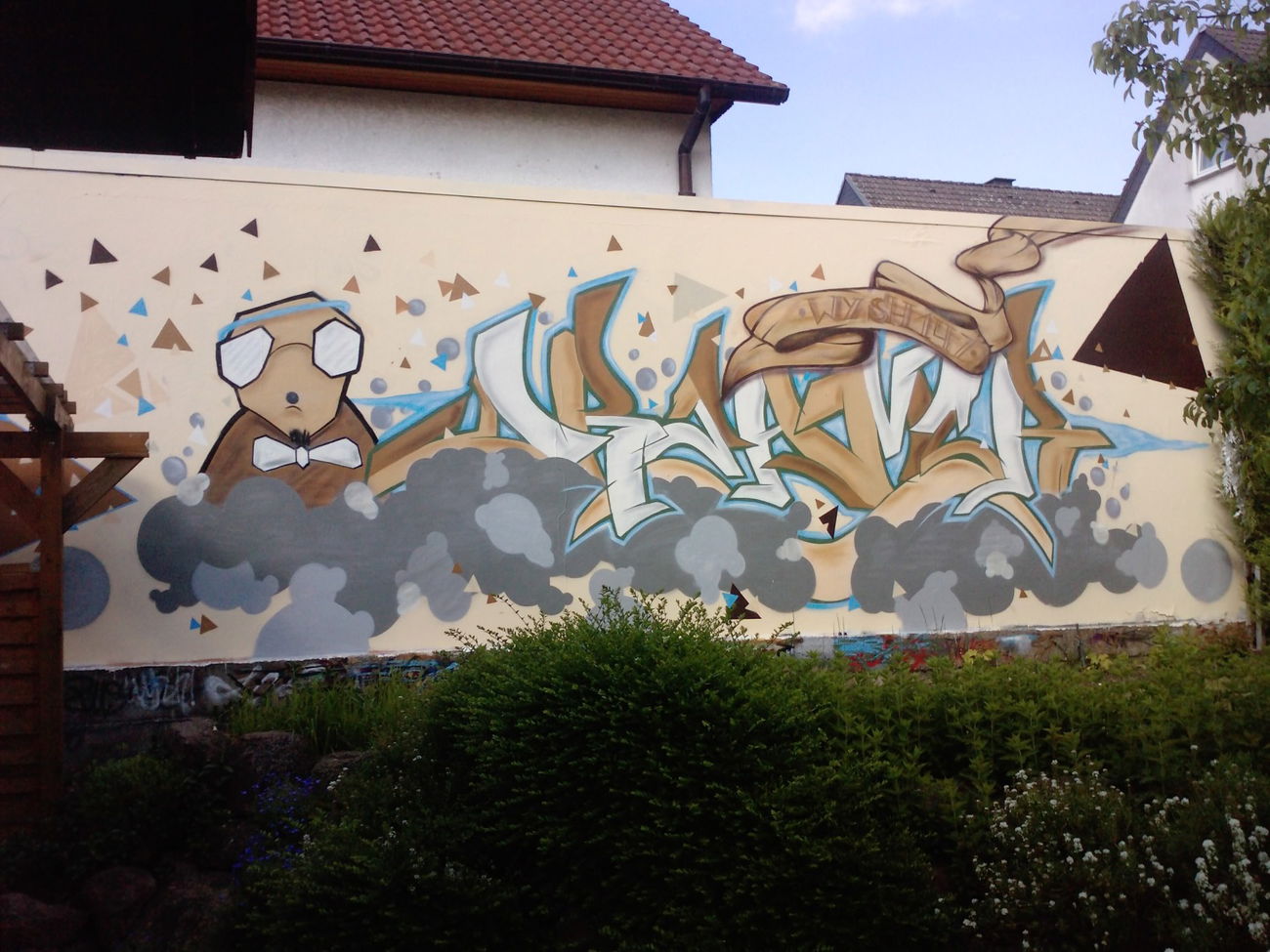 Graffiti Wall - Photo by WYSH (2013)