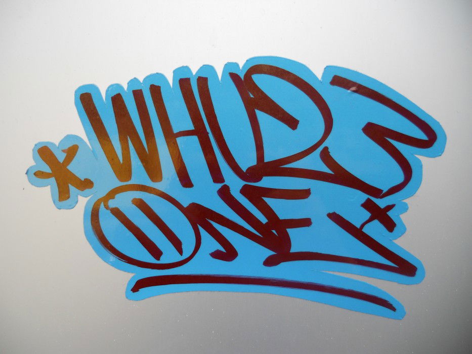 Graffiti Artwork in Bergen - Photo by Waddap1 - Whuz, One, sticker