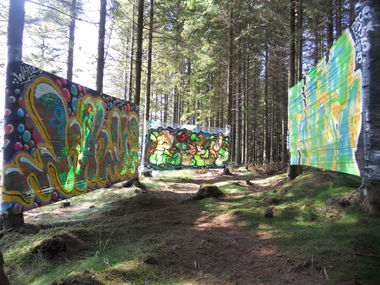 Graffiti Artwork in Bergen - Photo by Waddap1 - Whuz, Piem, Force