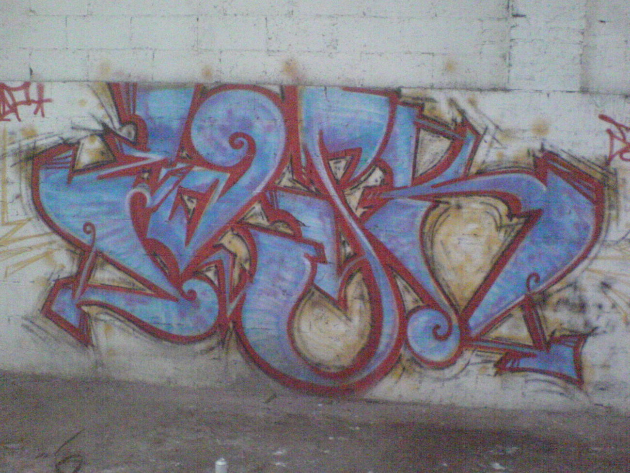 Graffiti Wall in Ustal miejsce - Photo by Wader (2010)