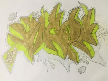 Graffiti Wall - Photo by Wagon - WAGON1