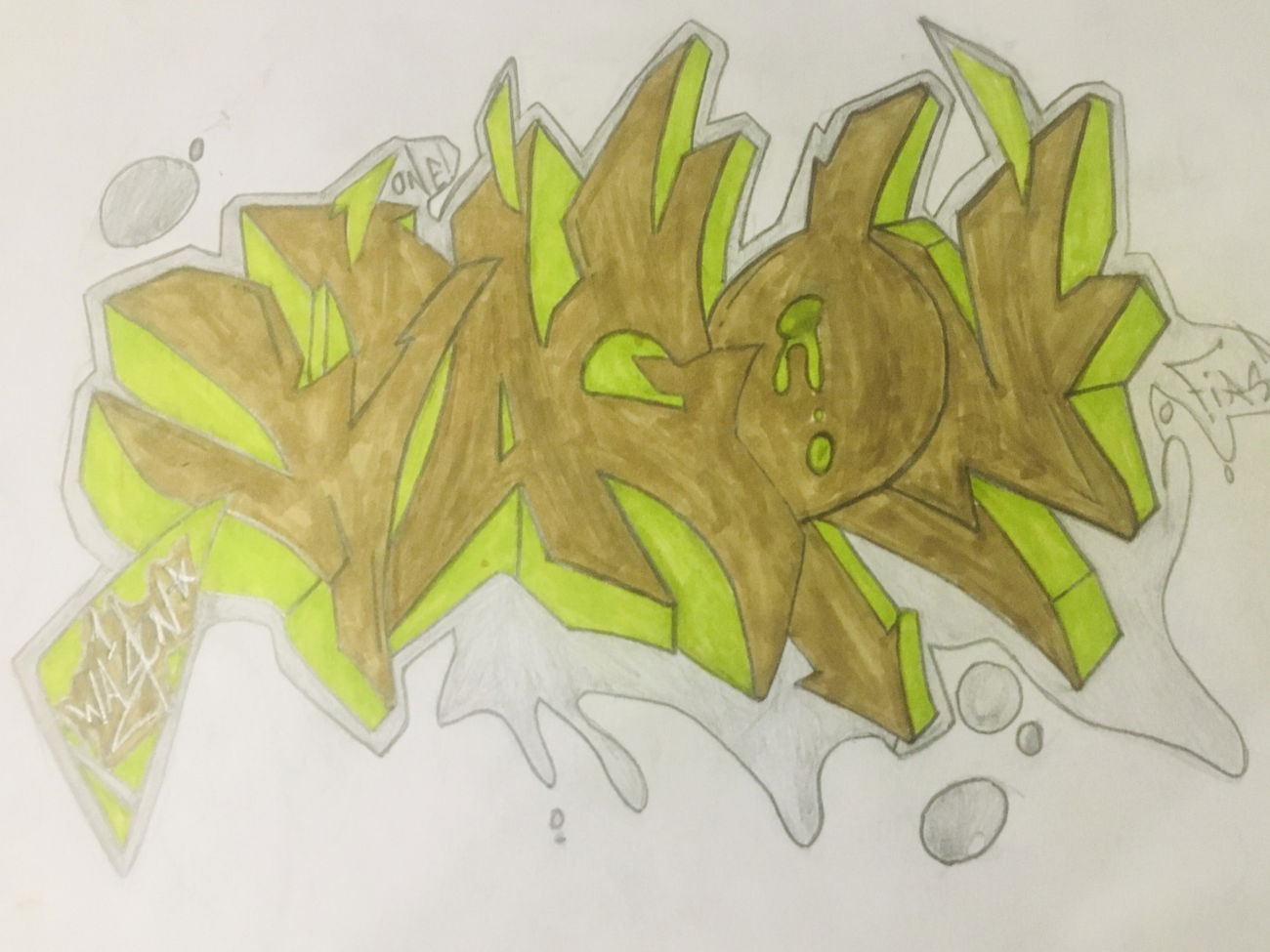 Graffiti Wall - Photo by Wagon - WAGON1