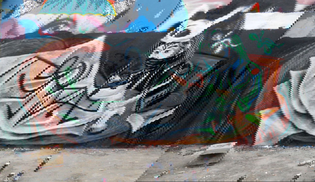 Graffiti Wall in Vietnam - Photo by WangDe (2013)