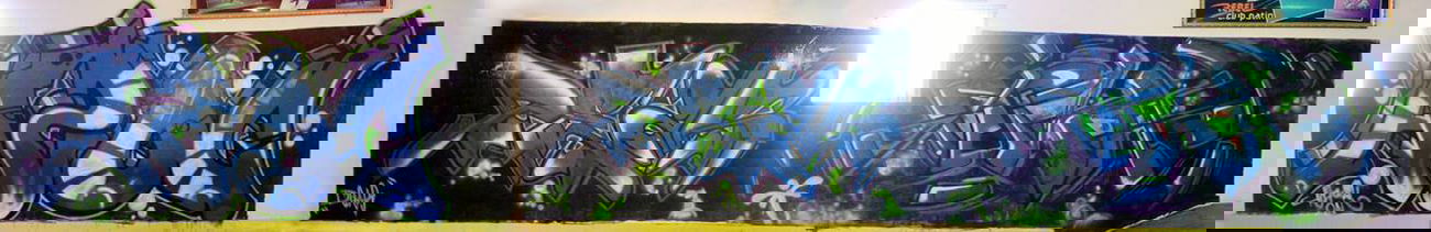 Graffiti Wall in Tp. Hà T?Nh - Photo by WangDe (2014)