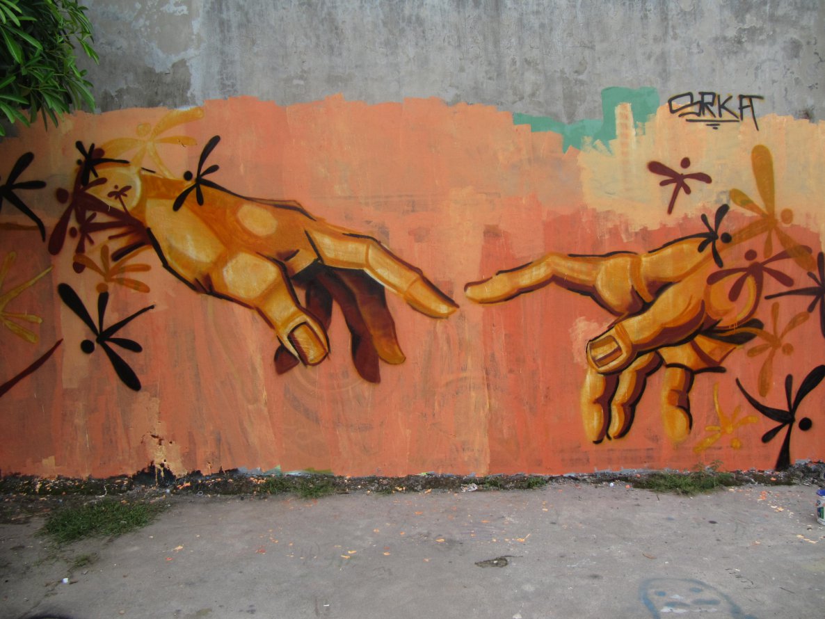 Graffiti Wall - Photo by WangDe (2014)