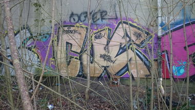 Graffiti Bombing in Oldenburg  - Photo by Warichnicht - Cue