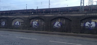 Graffiti Wall in München  - Photo by Warum - Warum (2015)